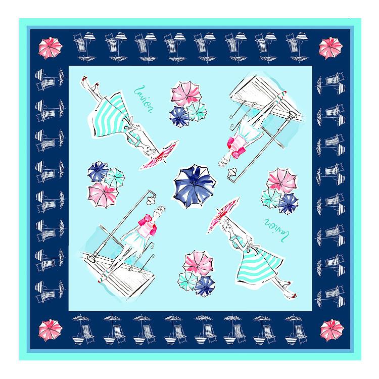 Fashion Women Silk Scarf