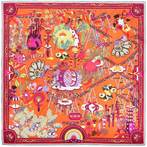 100% rene silkehode skjerf