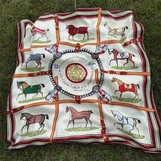 Brudeskjerf i silketwill